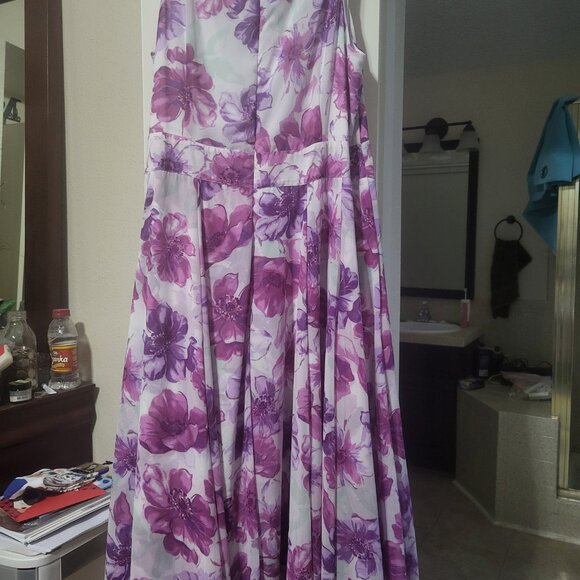 Jessica London Purple Maxi Dress - Picture 3 of 3